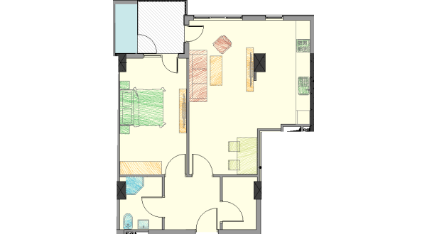 Apartment №1703